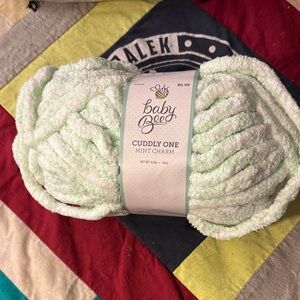 Baby Bee Cuddly One Yarn in Mint Charm (Green)